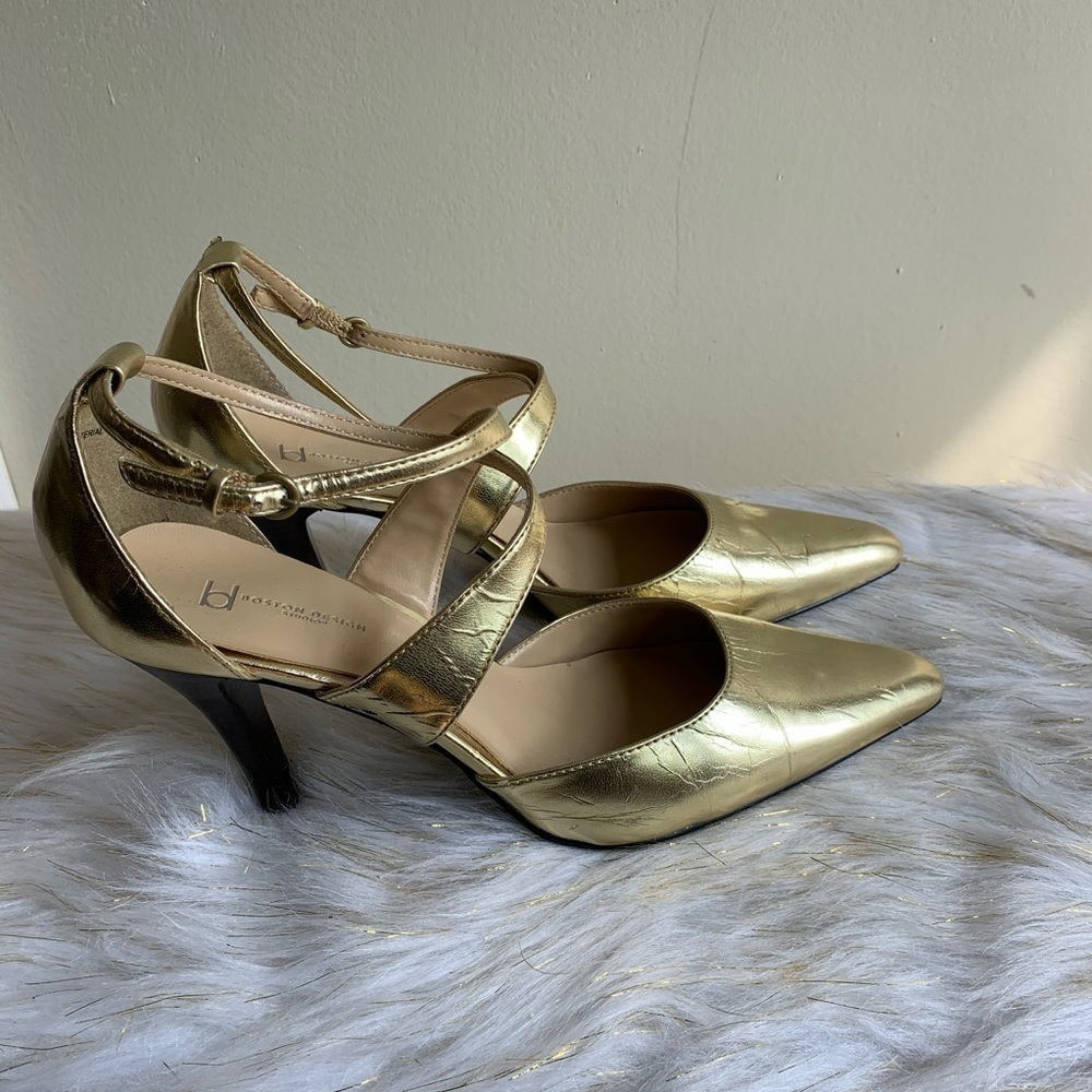 Boston Design Women's Shoes Ankle Strap Pumps Size 8 never worn outside